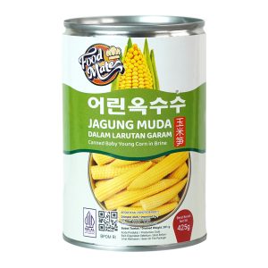 Foodmate Canned Baby Young Corn in Brine (425 Gr)