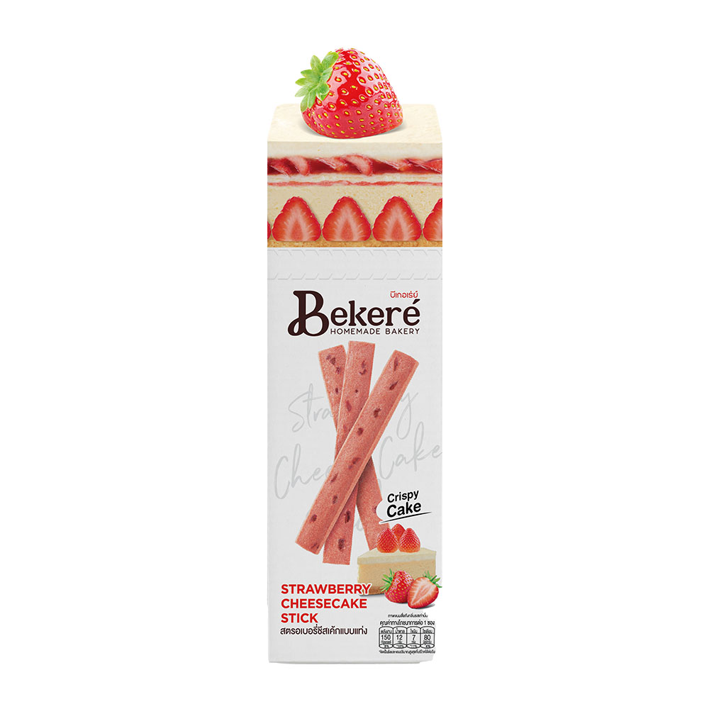 Bekere Strawberry Cheesecake Stick (30 Gr)