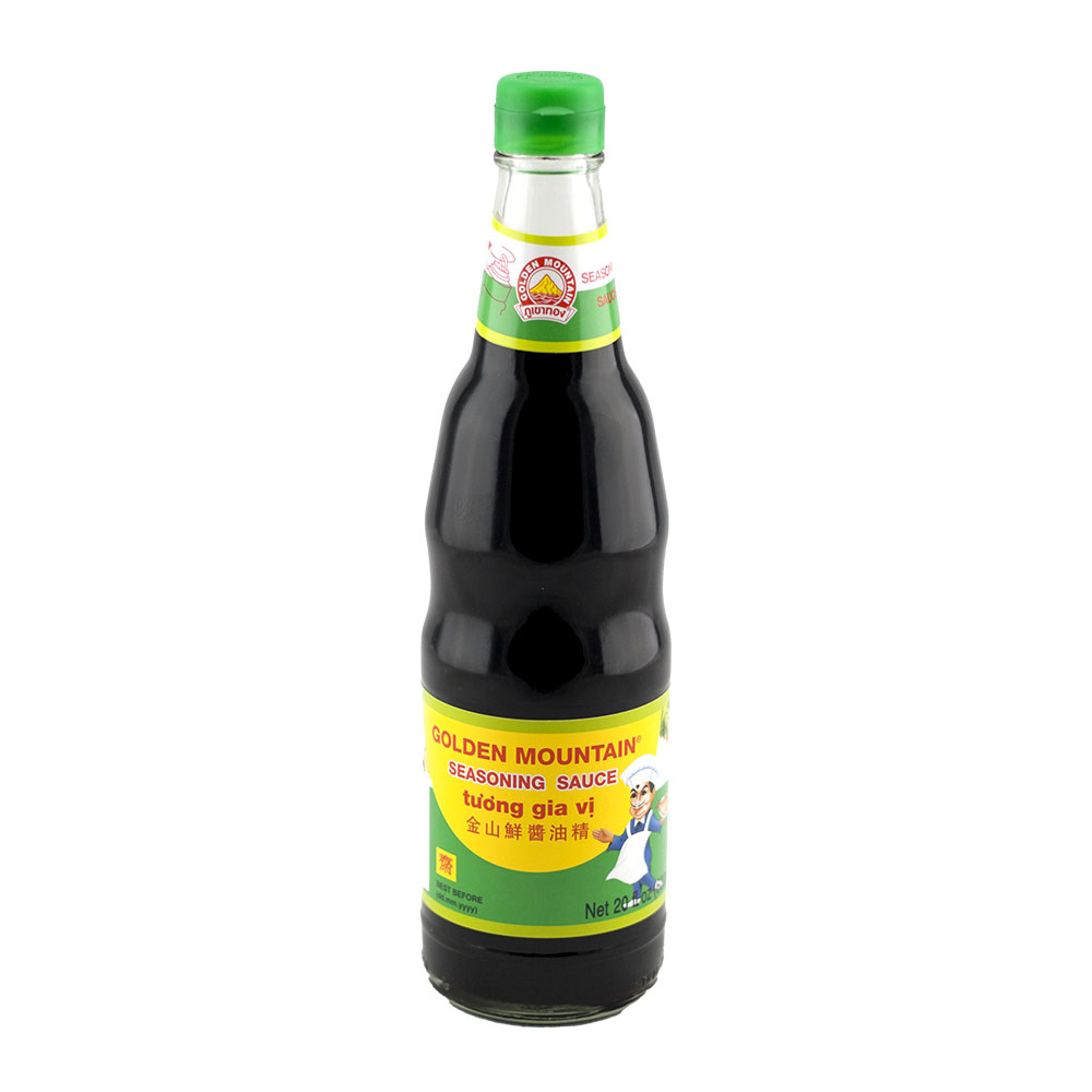Golden Mountain Seasoning Sauce (Green Cap) (600 Ml)
