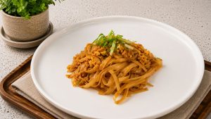 Red Beancurd Stir Fried Noodle